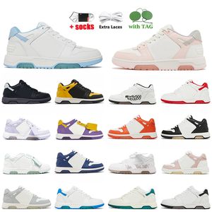 OG Flat Out Of Office Sneaker Low Tops Casual Shoes, Panda Black Grey Olive Green Red Syracuse UNC Top Trainers Loafers Skateboard Sneakers 36-45