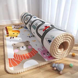 Baby Rugs Playmats Thicken 1/0.5cm Baby Play Mat Non-Toxic Educational Children's Carpets in The Nursery Climbing Pad Kids Rug Activitys Games Toys 231108