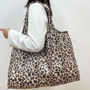Shopping Bags Printing Large Reusable Grocery Bag Ladies Tote 50lb Fashion Pocket Shoulder Foldable Eco Washable Travel