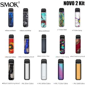  NOVO 2 KIT 800mAh Battery LED Indicator with 2ml Novo 2 Pod Cartridge 15 Colors Vaporizer Authentic