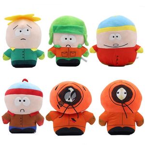 Produttori all'ingrosso 6 disegni di 20 cm South Park Plush Toys Cartoon Film Television Bamboli periferici per regali per bambini