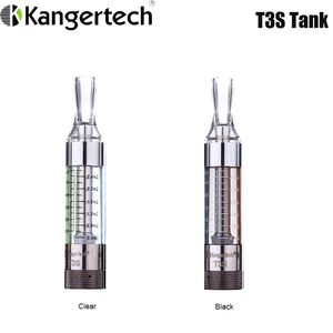 Kanger T3s Tank Güncellemesi Clearomizer Cartomizizer Kangertech T3S Değiştirilebilir Bobin ile Kanger% 100 Orijinal