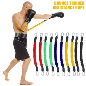 Direnç Bantları 2 adet Bounce Trainer Halat Spor Salonu Spor Fitness Boks Germe kayışı ev bacak kolu egzersizleri