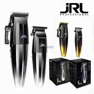 Машинки для стрижки волос JRL Машинка для стрижки волос с маслом FF 2020C 2020T Профессиональная парикмахерская с градиентом для зарядки Push Белый скульптурный триммер YQ231108