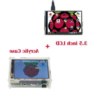 Бесплатная доставка Raspberry Pi 3 Model B Модуль дисплея 35-дюймовый ЖК-TFT-экран Raspberry Pi Акриловый чехол для Raspberry pi 2 Igaxb