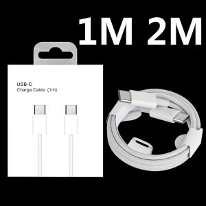 Cavi PD da 1 M 2 M 20 W Cavo da C a C Tipo c Cavo USB C Cavo di ricarica dati per Samsung S10 S20 S22 Nota 10 htc lg Con scatola al minuto