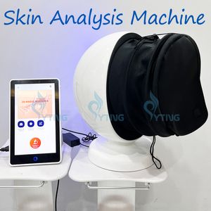 Güzellik Salonu için Cilt Analizör Makinesi Cilt Testi Yüz Analizi Test Raporu ile Cilt Teşhis Sistemi
