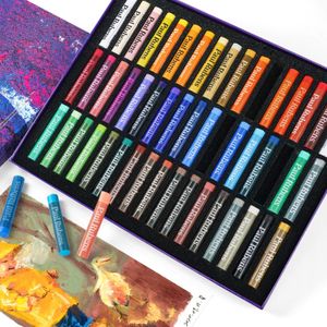 Crayon Paul Rubens 50 цветов Набор масляной пастели Профессиональные мягкие масляные пастельные мелки для рисования художников Студенты Дети 231108