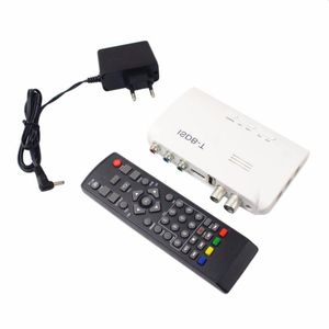 Freeshipping ISDB-T Digital Terrestrial Receiver HD Video Converter Terrestrial Set Top Box For TV Monitor LCD Tuner With Remote Contro Rpej