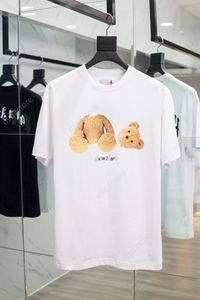 New palm pa tops Summer Loose Tees Fashion Casual Shirt Luxurys Clothing Street chemises mignonnes Hommes Femmes Haute Qualité Unisexe Couple t-shirts