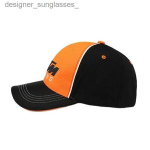 Cappelli a tesa larga da uomo e da donna K T M ricamo cappello da corsa Cs Cross Country moto bici da baseball C unisexL231109