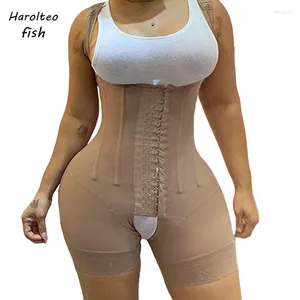 Women's Shapers Fajas Shaperwear Original Colombian Tummy Control Binders Corset High Compression Bodysuit For Women Slimming Girdles 288