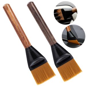 Cleaning Brush Wood Handle Tools Car Interior Detailing Air Outlet Interior Dust Removal Brushes Clean Tools