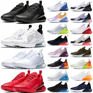 Erkekler Koşu Ayakkabı 270 270S Spor Ayakkabıları Üçlü Beyaz Siyah Zararsız Gül Habanero Kırmızı Pure Platin Ruh Teal Shoe Ourdoor Trainer Mens Trainers Sports Spor Ayakkabıları