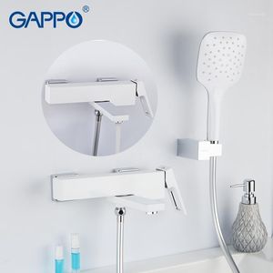 Banyo duş set musluk pirinç duvara monte mikser yağış küveti şelale musluk