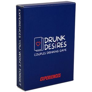 Высококачественные дешевые оптовые настольные игры Drunk Desires Experience Version Пары Питьевая карточная игра для взрослых Любителей Свидание Ночь Настольная игра Лучший подарок