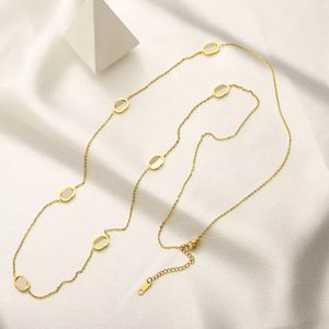 Colar de suéter de inverno designer para mulheres colares carta longa banhado a ouro corrente de ouro moda colares de designer de luxo joias famosas zb093
