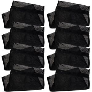 Laundry Bags 8 Pcs Black Laundry Bag Lingerie Mesh Bags Washing Machine Sock Protective Polyester Travel Garment Delicates 231109