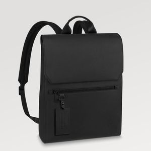 Fashion Bag Outdoor Backpack Solid Leather Hardware Logo Design Backpack
