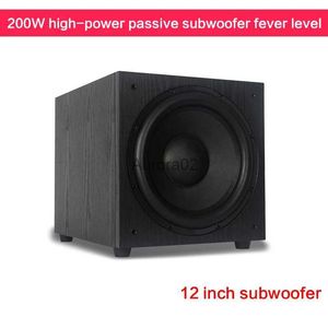 Bilgisayar Hoparlörleri 200W 12 inç Ev Sineması Subwoofer DIY S013 Pasif Subwoofer TV Bilgisayar Hoparlörleri Hızlı HiFi Ses Amplifikatörü 30Hz-120kHz YQ231103