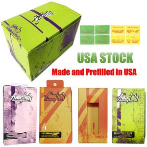 Prefilled 1g Carts Disposable Edibles in Gift Box Packaging Convenient Button Closure