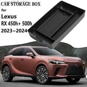 Car Organizer For Lexus RX 2023 2024 450h+ 500h 350 350h Hybrid Car Central Armrest Storage Box Organizer Center Console Sundries Accessories Q231109