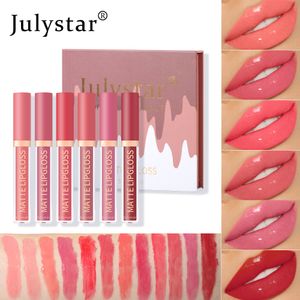 Julistar Makeup Tasty Rare Beauty долговечный увлажняющий блеск для губ в коробке с зеркалом для воды, набор блесков для губ с звуковым сигналом, оптовая продажа