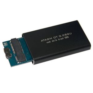 Бесплатная доставка LS-721M Переносной USB 30 TO MSATA SSD Жесткий диск для 3060/3042 Компьютер ПК Ноутбук Внешняя память с кабелем Raeql