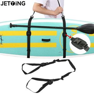 Kayık aksesuarları sörf tahtası kayış taşınabilir omuz taşıma askı ayarlanabilir ayağa kalkma sörf kürek tahtası 231109