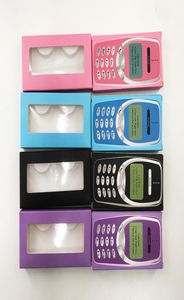 Yeni Varış Telefon Paper Kirpik Ambalaj Kutusu 3D 5D 25mm Mink Kirpikler Özel Özel Etiket Ambalaj Box1319811