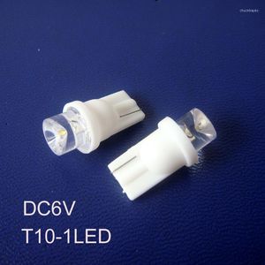 Yüksek kaliteli T10 6V LED enstrüman ışığı W5W 194 168 Pilot lamba 6.3V uyarı göstergesi 500pcs/lot