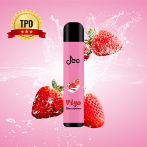 Yeni Orijinal Tek Kullanımlık E Sigara JEC 2ML 600 Puffs ile Tek Kullanımlık 9 Fruit Tomforlar Sıcak Satış Orijinal 600 Tek Kullanımlık Vape Pod Ekipman Puf 800 Vapes 500