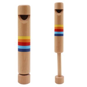 Baby Wooden Toykids Educational Music Toys Children Classic Musical Toy Small Drawing Whistles Diacritical Sliding Piccolo Toys