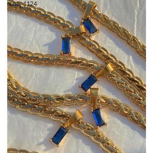 2024 dazan verão novo ouro cheio de jóias traje zodíaco resistente à água gargantilha africano esmalte designer colar para mulher