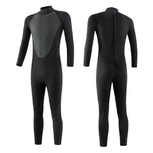 Yüzme Giyim Wetsuits 3mm 2mm Neopren Dalış Sörf Takımları Şnorkel Ya Yüzlü Yüzme Freefishing Freeiving Yüzme Tam Vücut Termal Sıcak Tut 231109
