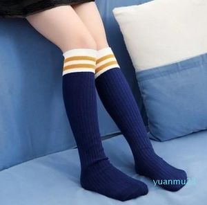 Спортивные носки детские коленные колена для девочек 24 детская футбольная полоса подростка.