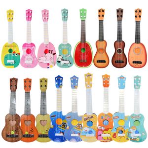 Guitar Mini Four Strings Ukulele Guitar Musical Instrument Children Kids Educational Toys Early Intellectual Development Toy