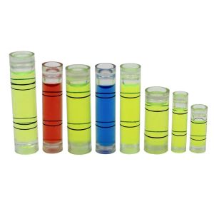 wholesale 500pcs lot Acrylic Bubble level Water leveler vials meter Mini spirit level measurement instrument ZZ