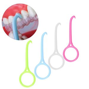 Plastik Kanca Diş Çıkarma Aracı Güzel Ortodontik Hizalayıcı Görünmez Çıkarılabilir Dişleri Kaldır Net Hizalayıcı Oral Bakım 1000 PCS/LOT