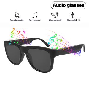 F06 F07 F089 Akıllı Gözlük Kulaklık Anti-Blu-Ray Stereo Kulaklık Çift Hoparlör Kablosuz Bluetooth Güneş Gözlüğü Kulaklık Seyahat Sürüşü