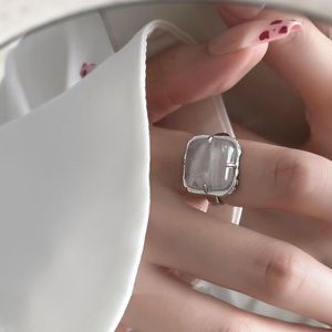 Пара колец натуральный барочный спар кольцо кольца геометрические украшения восстановить древние способы, которые кольца, дружба, кольца для женщин для женщин кольца кольца 02