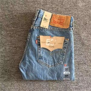 2023 Levi 501 Erkek Vaqueros Spanx Klasik Vintage Orta Bel Düz kot pantolonlar Amerika Birleşik Devletleri'nden ithal edildi Y3O4CHINA 96