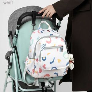 Сумки для подгузников Модная сумка для мамы большой вместимости Легкая сумка для беременных Сумка для влажных и сухих беременных Изолированная сумка для молока Сумка для матери и ребенкаL231110