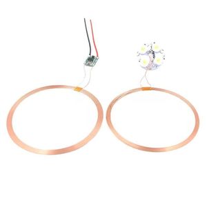 Entegre devreler 10pcs/lot 120mm dc uzun mesafeli DIY kablosuz ayarlanabilir güç kaynağı bobin modülü LED ışık şarj modülü kararlı NBCK