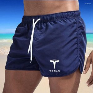 Shorts masculinos verão maiô boxer sexy praia prancha roupas calças