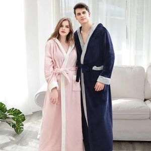 Kadınların Sirkavyesi Velvet Çift Erkek Kadın Pijama Pazlan Onesies Uyku Sonbahar Kış Kalı Kalın Hardigan Lounge Cepleri Pijama Homewear