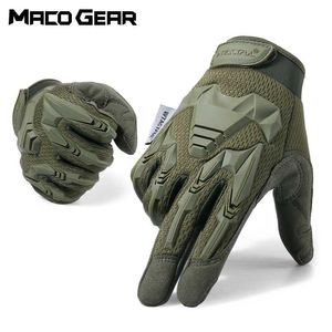 Tactical Gloves Tactical Gloves Camo Military Army Cycling Glove Sport Climbing Paintball Shooting Hunting Riding Ski Full Finger Mittens Men zln231111
