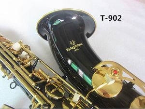 YENİ YALAGIS T-902 TENOR SAX Marka Tenor Saksafon Müzik Aletleri BB Tonu Siyah Altın Anahtar Pirinç Tüp Altın Anahtar Saksafon
