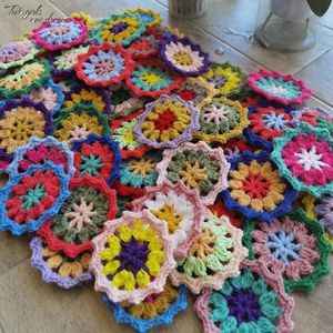 Outros 85cm Handmade Crochet Doilies Originais Flores Cup Mat Po Adereços Decorativos Placemat DIY Roupas Acessório Suprimentos de Costura 50 231110