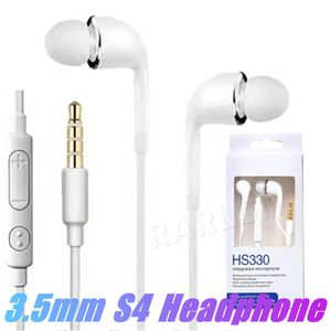 Fones de ouvido intra-auriculares coloridos de 3,5 mm J5 com controle de volume e fones de ouvido MIC para Galaxy S4 S5 S6 Note 5 com pacote de varejo